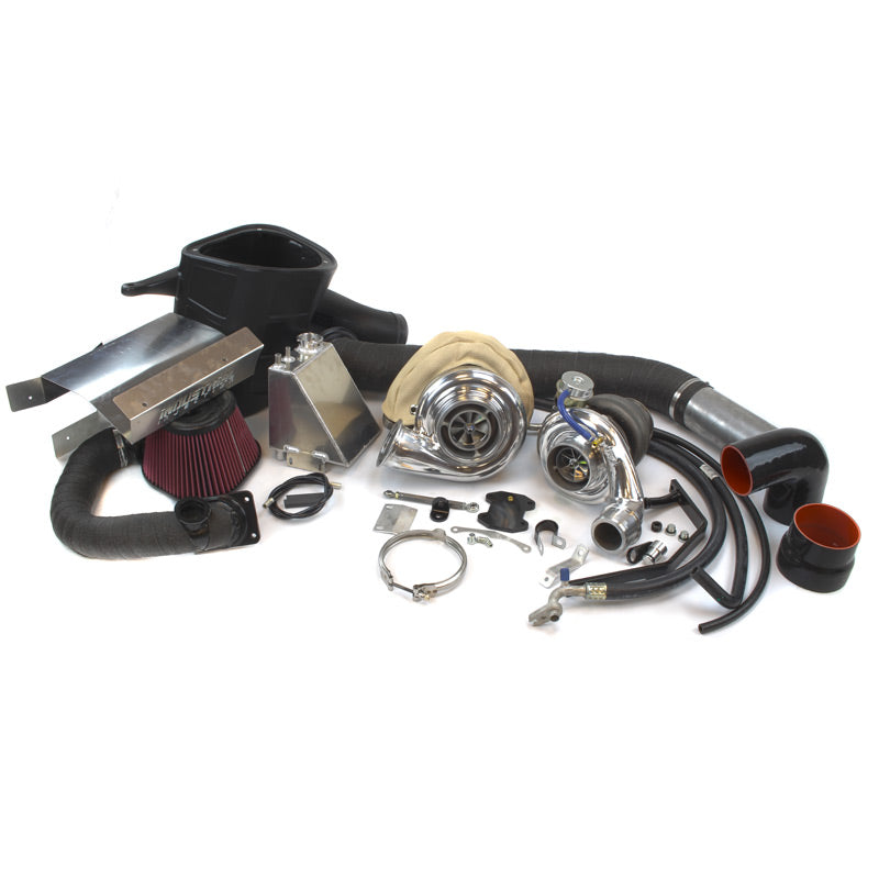 Dodge Compound Add-A-Turbo Kit For 13-18 6.7L Cummins Quick Spool Industrial Injection