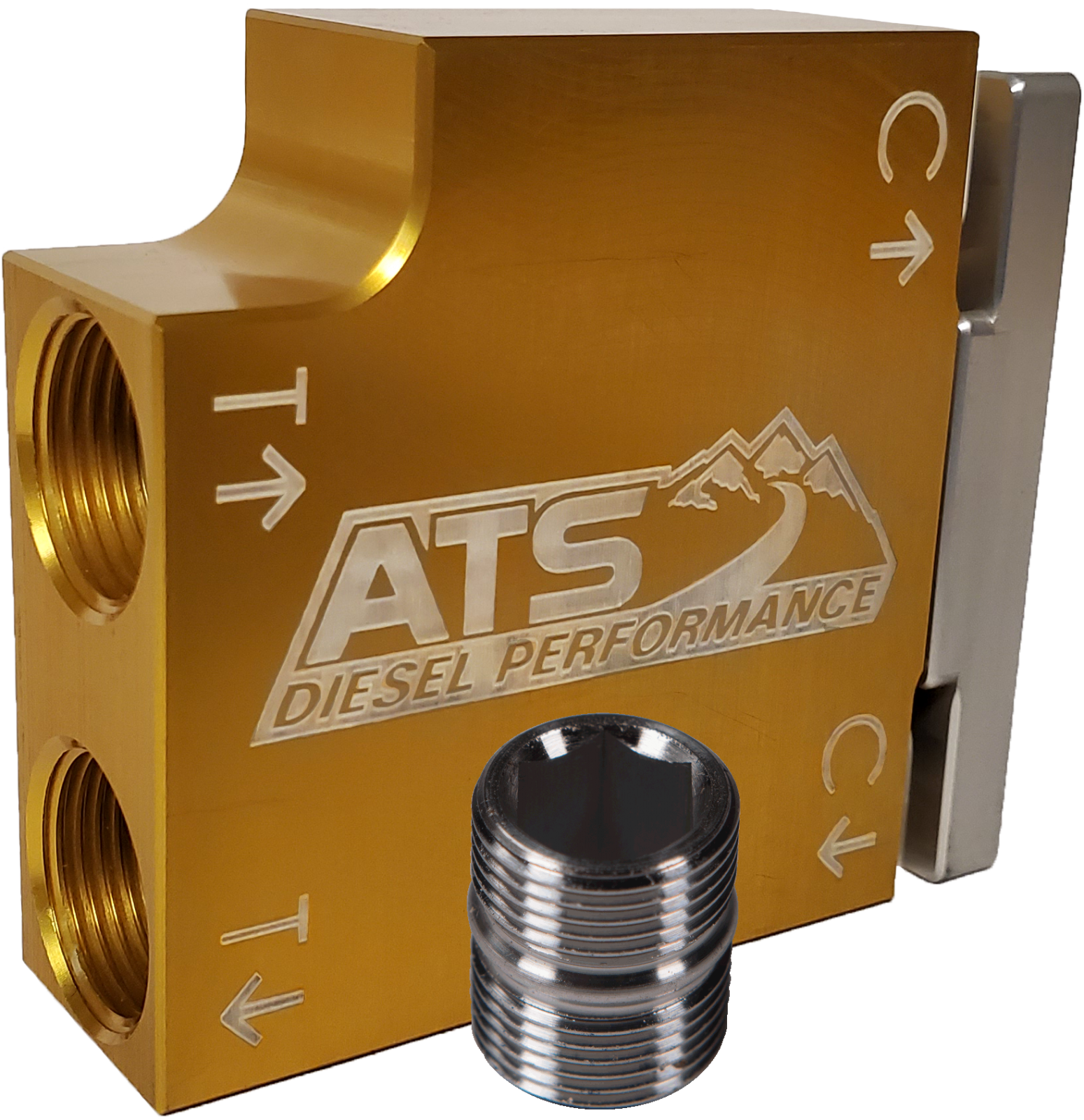 ATS Thermal Bypass Valve Up-Grade Fits 2019+ 6.7L Cummins W/ Billet Filter Coupler