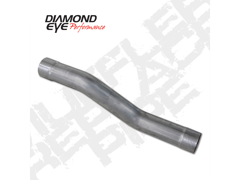 Diesel Exhaust Muffler 4 Inch Inlet/Outlet 35 Inch Steel 04.5-Early 07 RAM 2500/3500 Exhaust Muffler Performance Series Diamond Eye