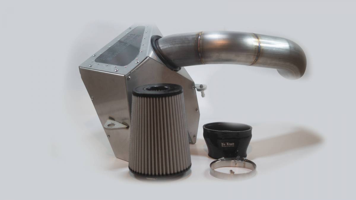 Premium Cold Air Intake Polished No Limit Fabrication