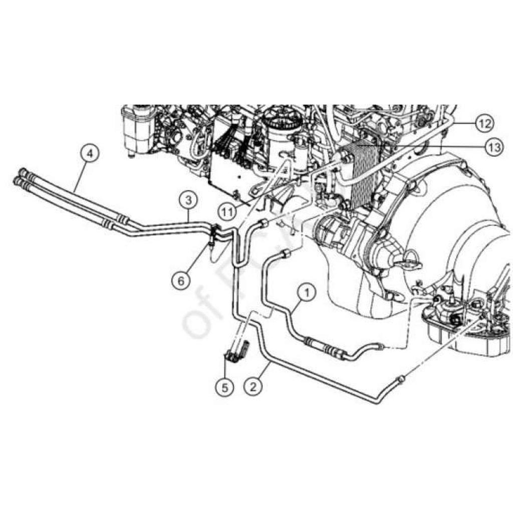 2003-2007 Dodge Cummins Factory Replacment Transmission Line #1 Full Send Diesel