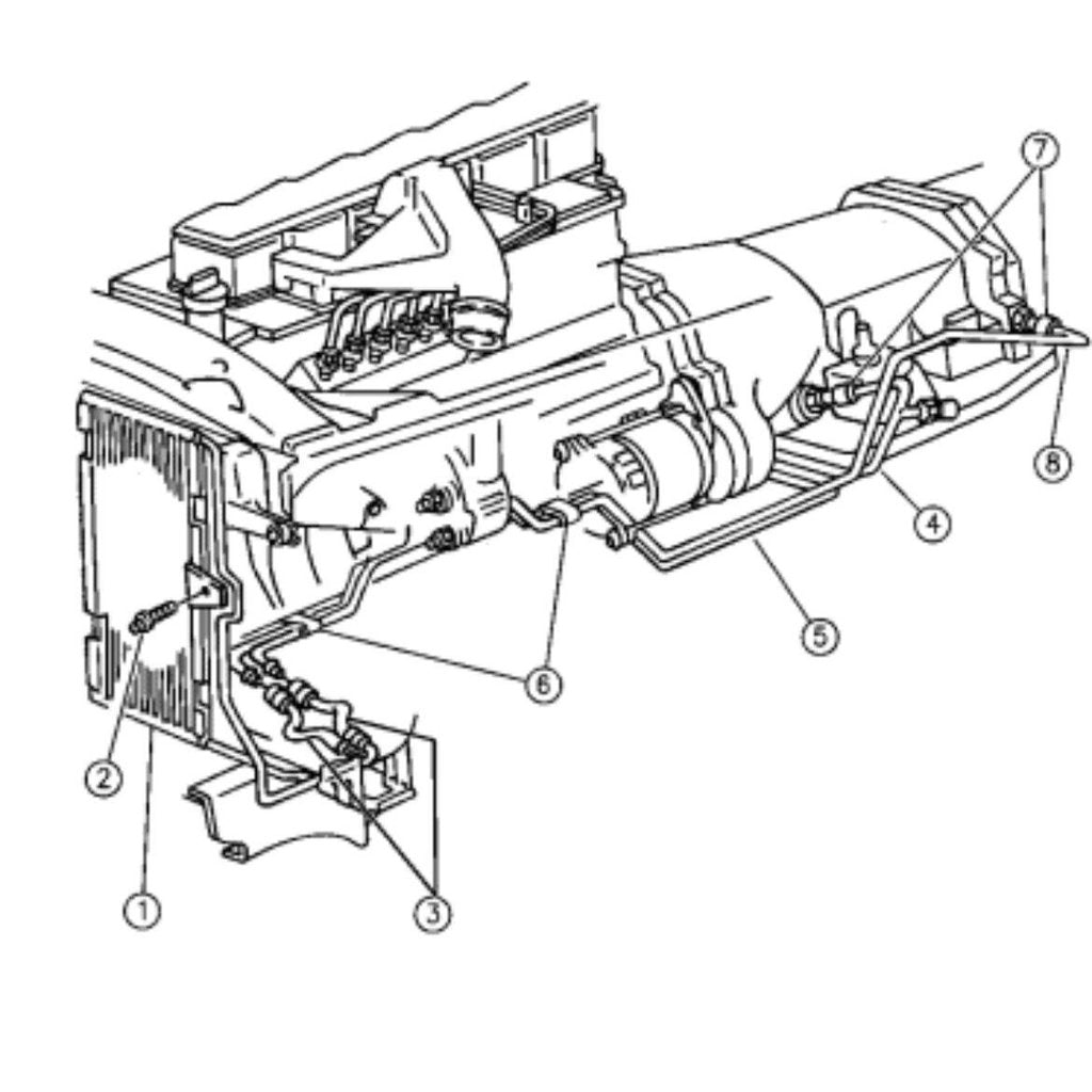 1994-2002 Cummins Replacement Transmission Line Number 4 Full Send Diesel