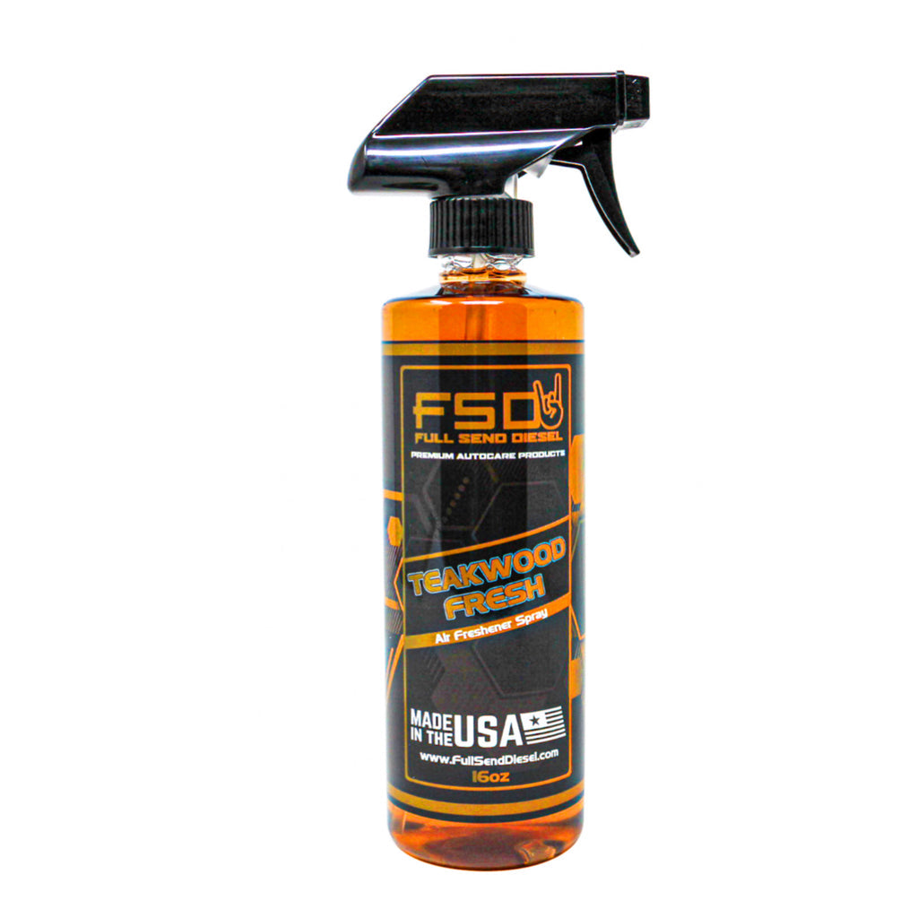 Teakwood Air Freshener Spray Full Send Diesel