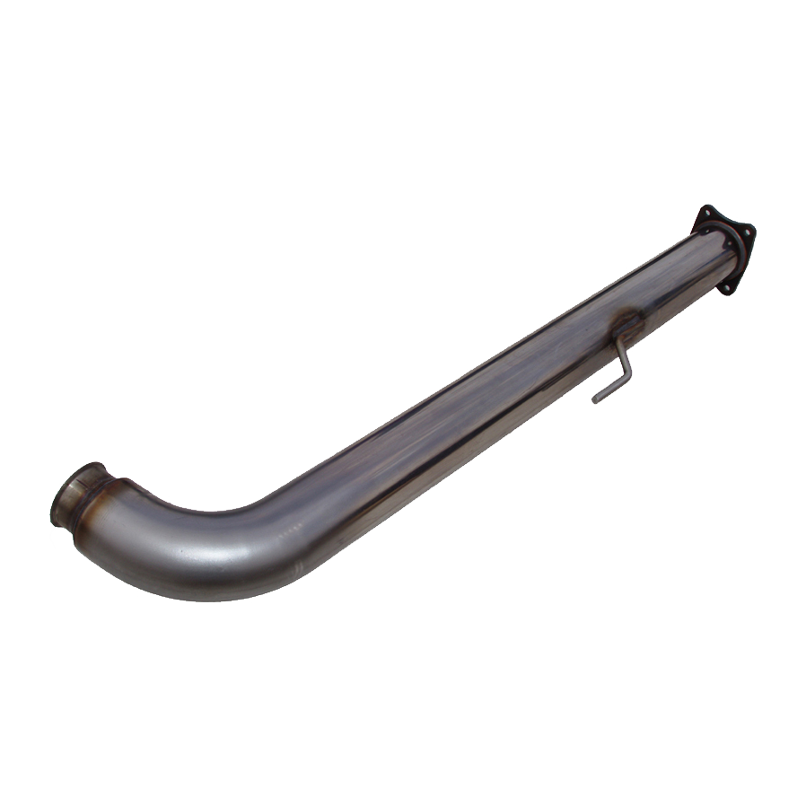 4 Inch Front Exhaust Pipe With Flange For 01-04 Silverado/Sierra 2500/3500 Duramax Armor Plus Series MBRP