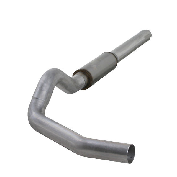 Cat Back Exhaust System 04.5-07.5 Dodge RAM 2500/3500 5 Inch Single/Dual With Muffler Split Side Aluminized Diamond Eye