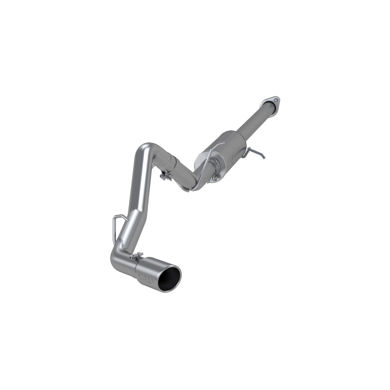 3 Inch Cat Back Exhaust System Single Side Aluminized Steel For 07-08 Silverado/Sierra 1500 Next Gen 4.8/5.3L/6.0L MBRP