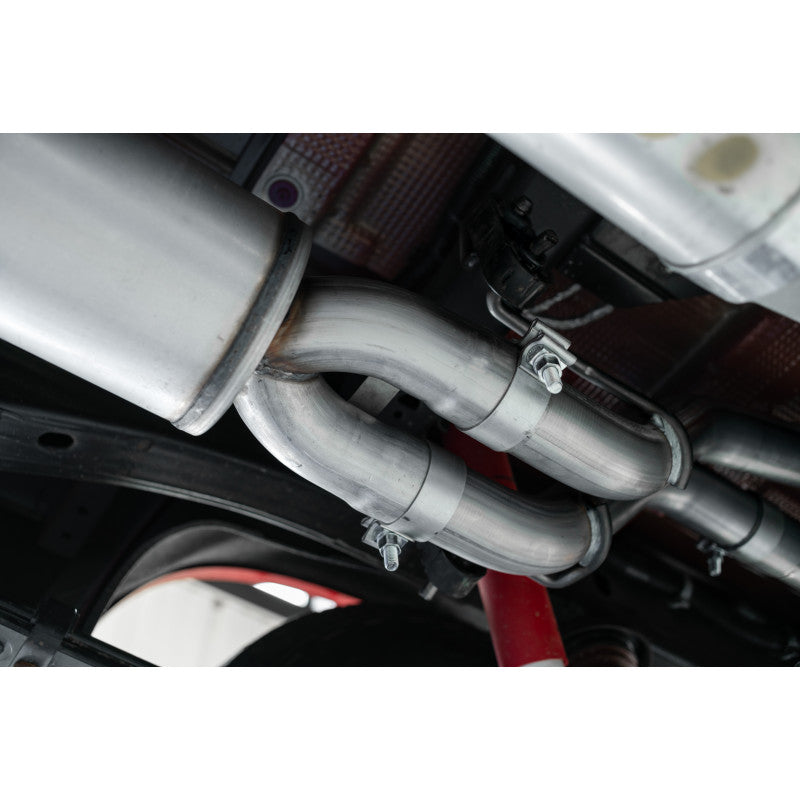 2.5 Inch Cat Back Exhaust System For 19-23 Silverado/Sierra 1500 6.2L, 2022 Silverado LTD/ Sierra Limited 6.2L Dual Rear 304 Stainless Steel MBRP