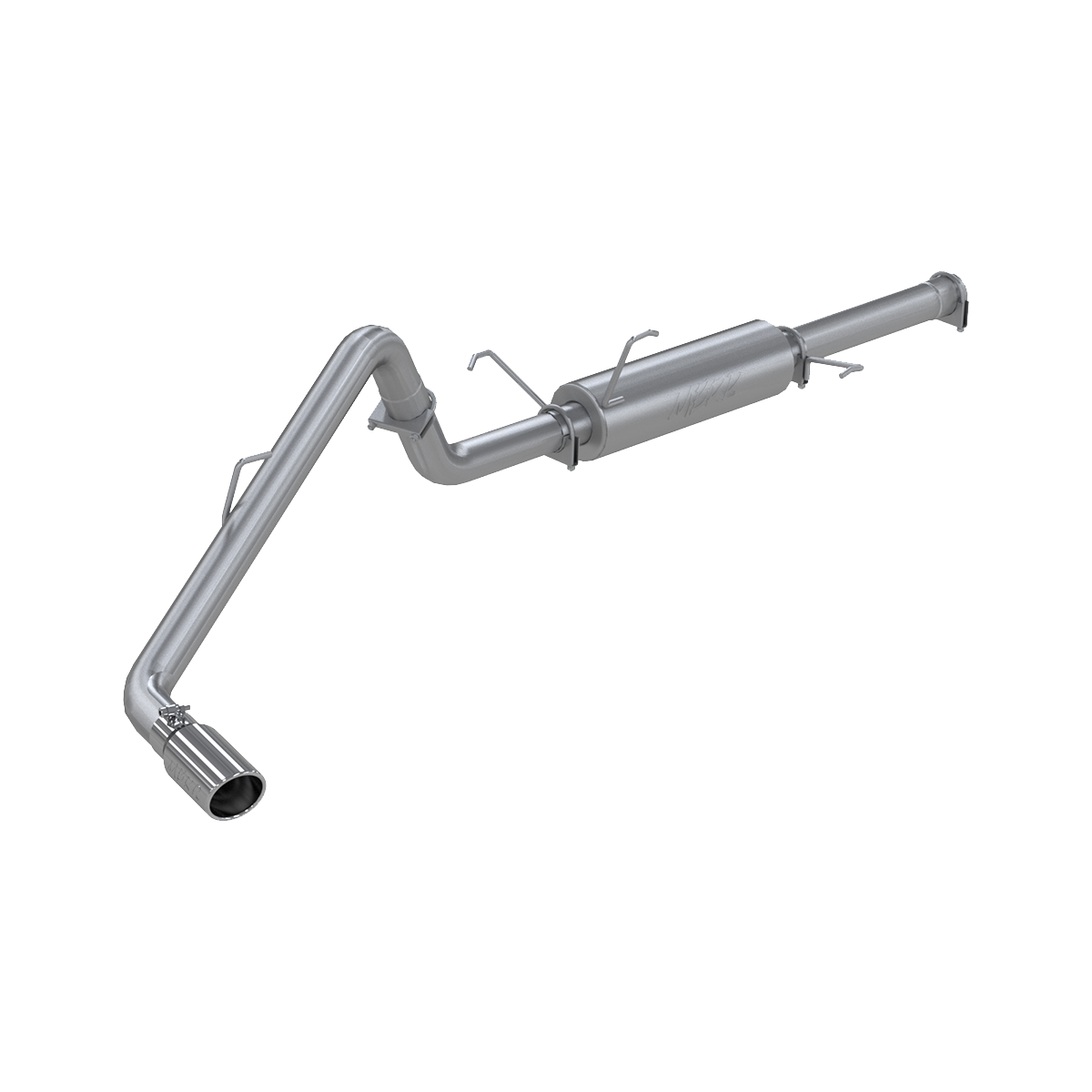 Cat Back Exhaust System Single Side Aluminized Steel For 03-03 Dodge Ram Hemi 1500 5.7L Standard Cab/Crew Cab/Short Bed MBRP