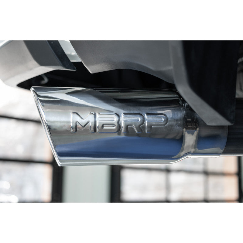 14-Up Ram 2500/3500 Armor Pro T304 Stainless Steel 4 Inch Cat Back Single Side Exit Exhaust System MBRP