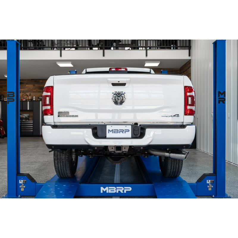 14-Up Ram 2500/3500 Armor Pro T304 Stainless Steel 4 Inch Cat Back Single Side Exit Exhaust System MBRP