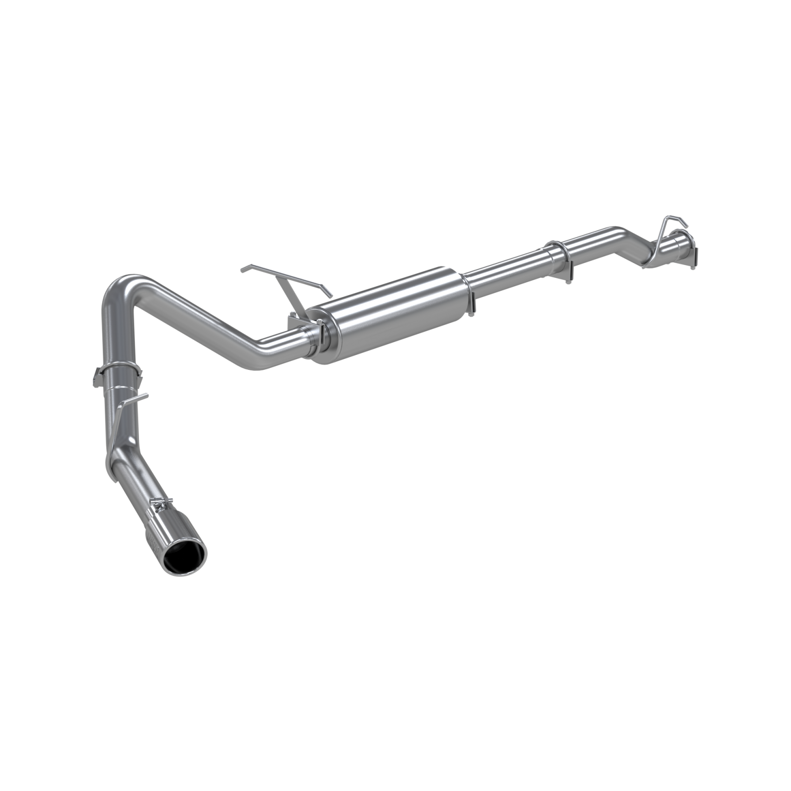 3 Inch Cat Back Exhaust System Single Side Exit Aluminized Steel For 08-10 Ford F-250/350 MBRP