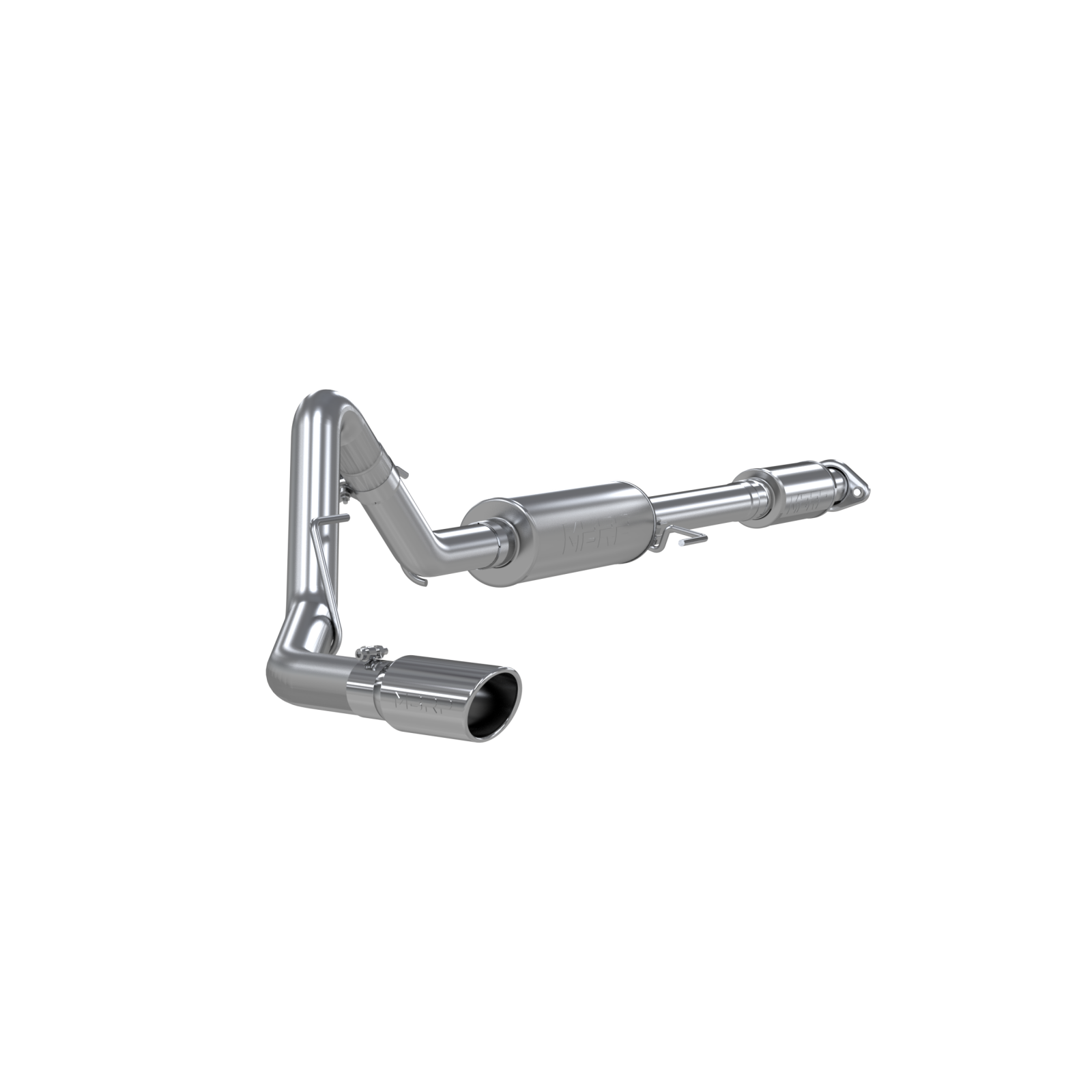 3 Inch Cat Back Exhaust System Single Side Exit Aluminized Steel For 15-20 Ford F-150 5.0L MBRP