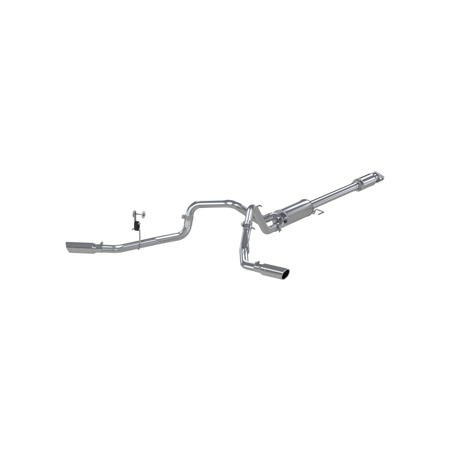 2.5 Inch Cat Back Exhaust System Dual Side Exit For 15-20 Ford F-150 5.0L T409 Stainless Steel MBRP