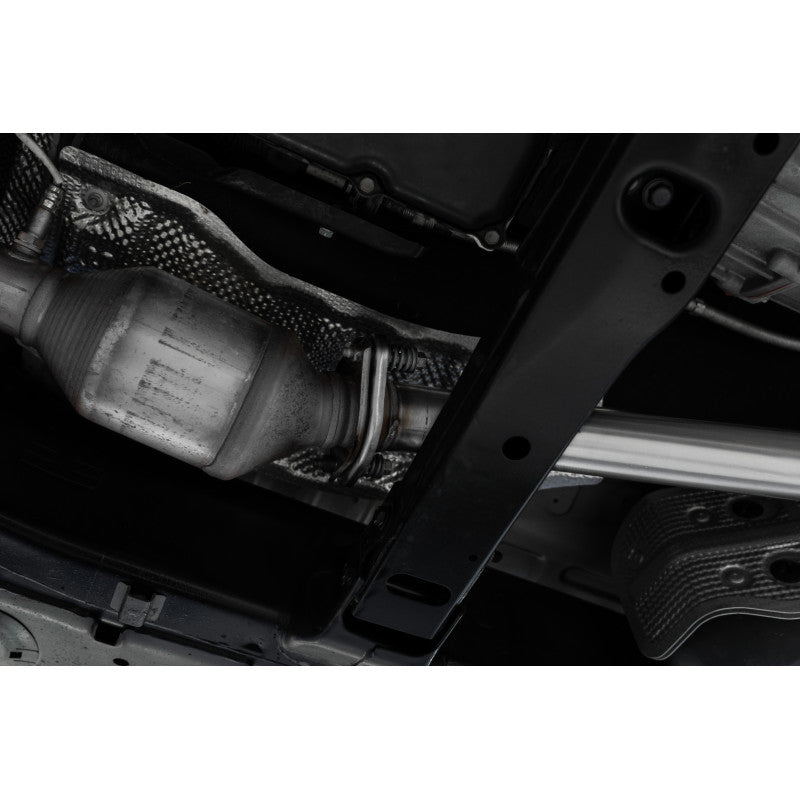 2022-Up Toyota Tundra 3.5L Aluminized Steel 2.5 Inch Dual Cat-Back Single Side Exit MBRP