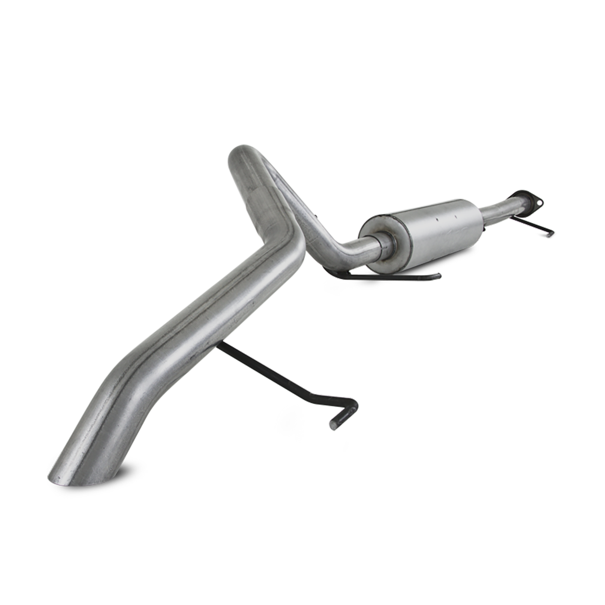 Cat Back Exhaust System Single Rear Exit Off-Road Tail No Tip For 07-14 Toyota FJ 4.0L V6 T409 Stainless Steel MBRP