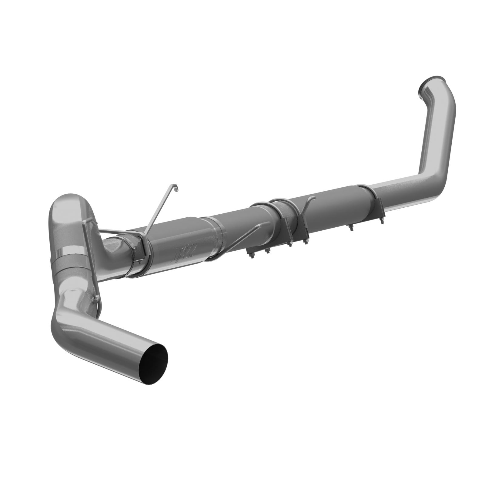 5 Inch Turbo Back Single Side Exit For 03-04 Dodge Ram 2500/3500 Cummins