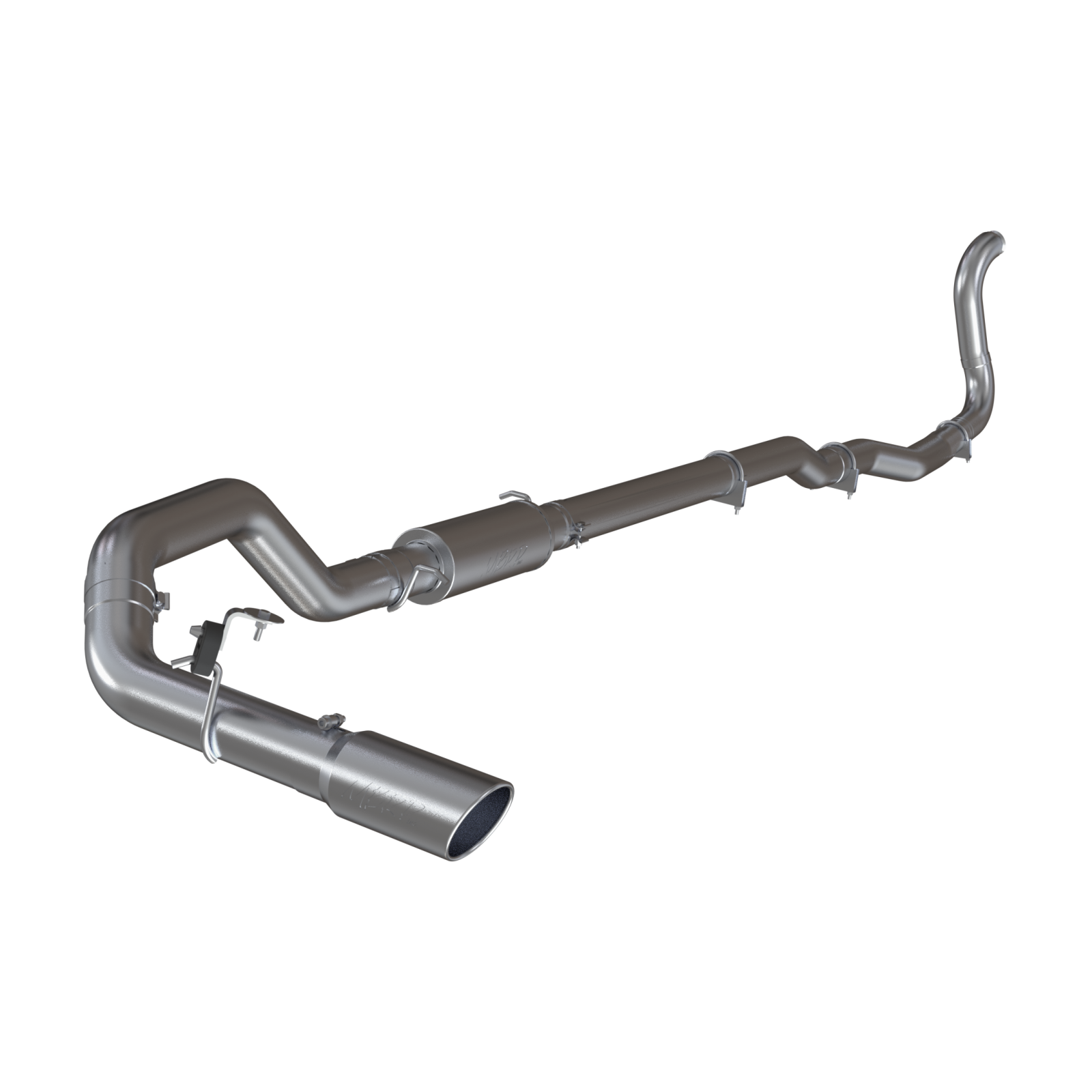 4 Inch Turbo Back Single Side Exit Exhaust For 89-93 Dodge Ram D250/D350 Cummins 2WD MBRP