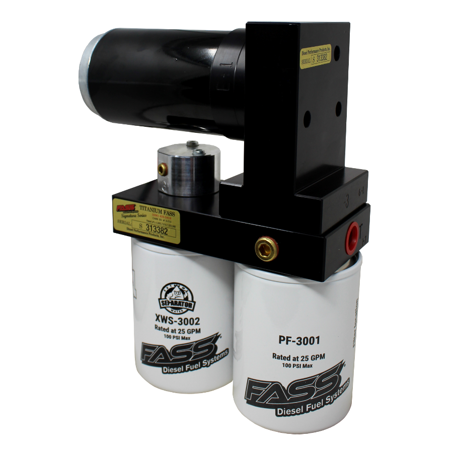 FASS TSF14180F140G Titanium Signature Series Diesel Fuel System 180F 140GPH@45-50PSI Ford Powerstroke 7.3L and 6.0L 1999-2007