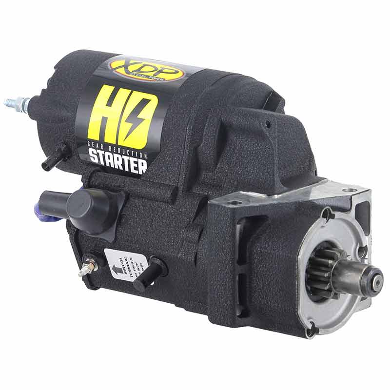 Gear Reduction Starter 82-00 GM 6.2L/6.5L Diesel Wrinkle Black XD250 XDP